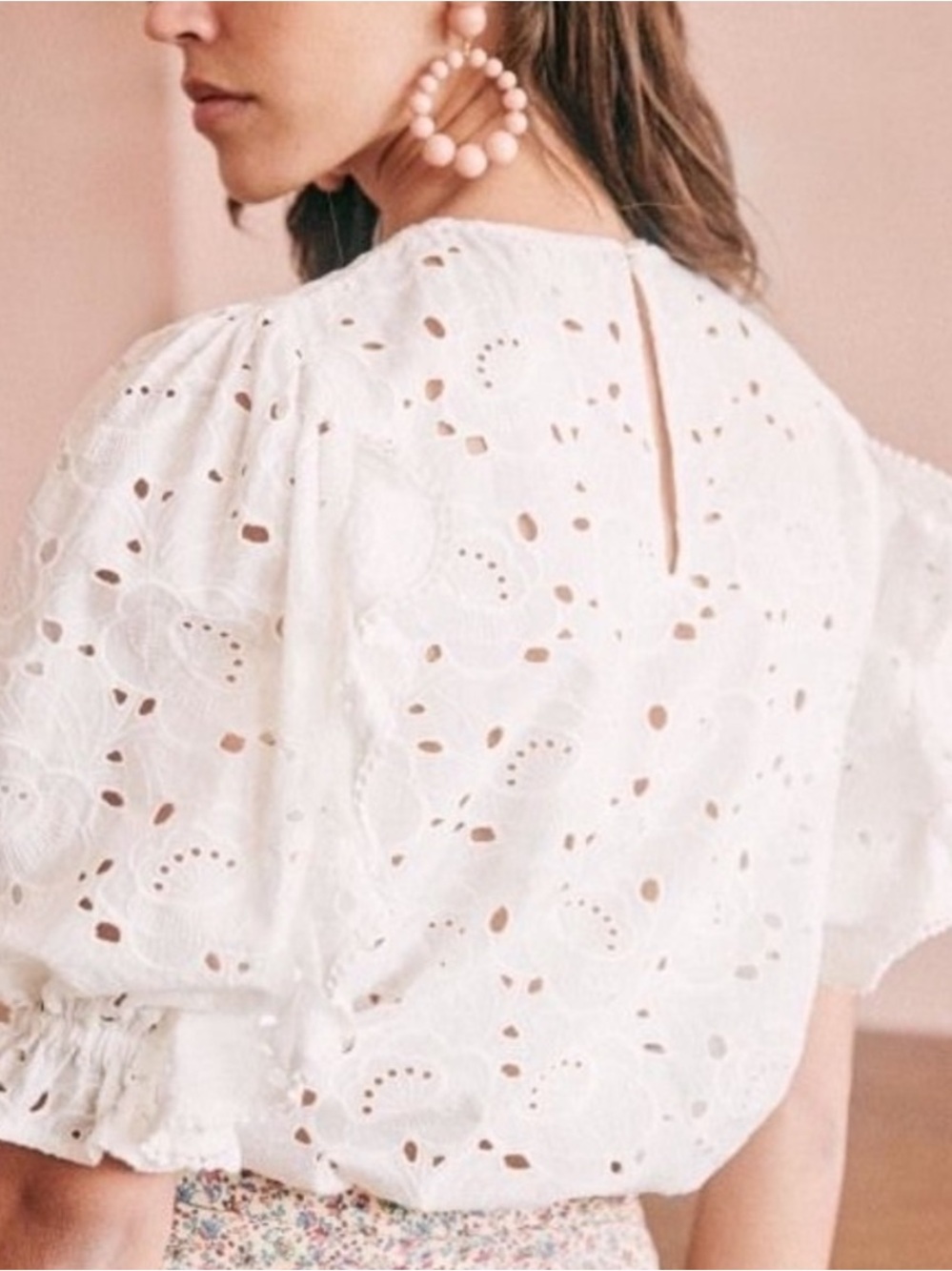 SEZANE Yaelle Blouse Size 42 Size 10 NWT - Picture 2 of 14
